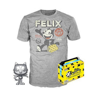 Felix the Cat (Silver) & Tee (L, Sealed) 526 - Target Exclusive