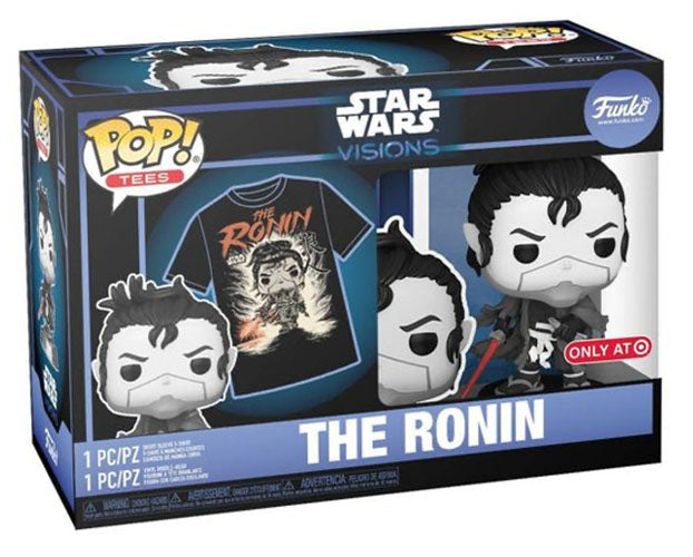 The Ronin (Star Wars Visions) & Shirt (M, Sealed) 505 - Target Exclusive  [Box Condition: 7.5/10]