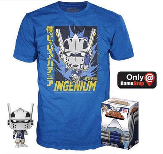 Tenya Iida and Ingenium Tee (M, Sealed) 740 - GameStop Exclusive  [light damage]