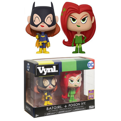 Funko Vynl. Batgirl & Poison Ivy - 2017 Summer Convention Exclusive  [Box Condition: 7.5/10]