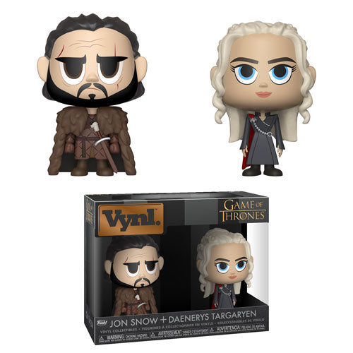 Funko Vynl. Jon Snow & Daenerys Targaryen (Game of Thrones)  [Box Condition: 7/10]