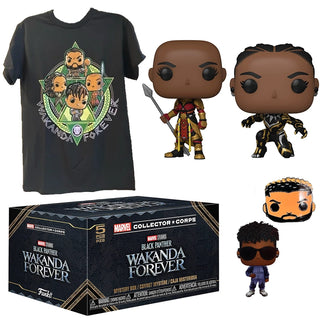Marvel Collector Corps Box (Wakanda Forever, Shirt Size M, Unsealed)